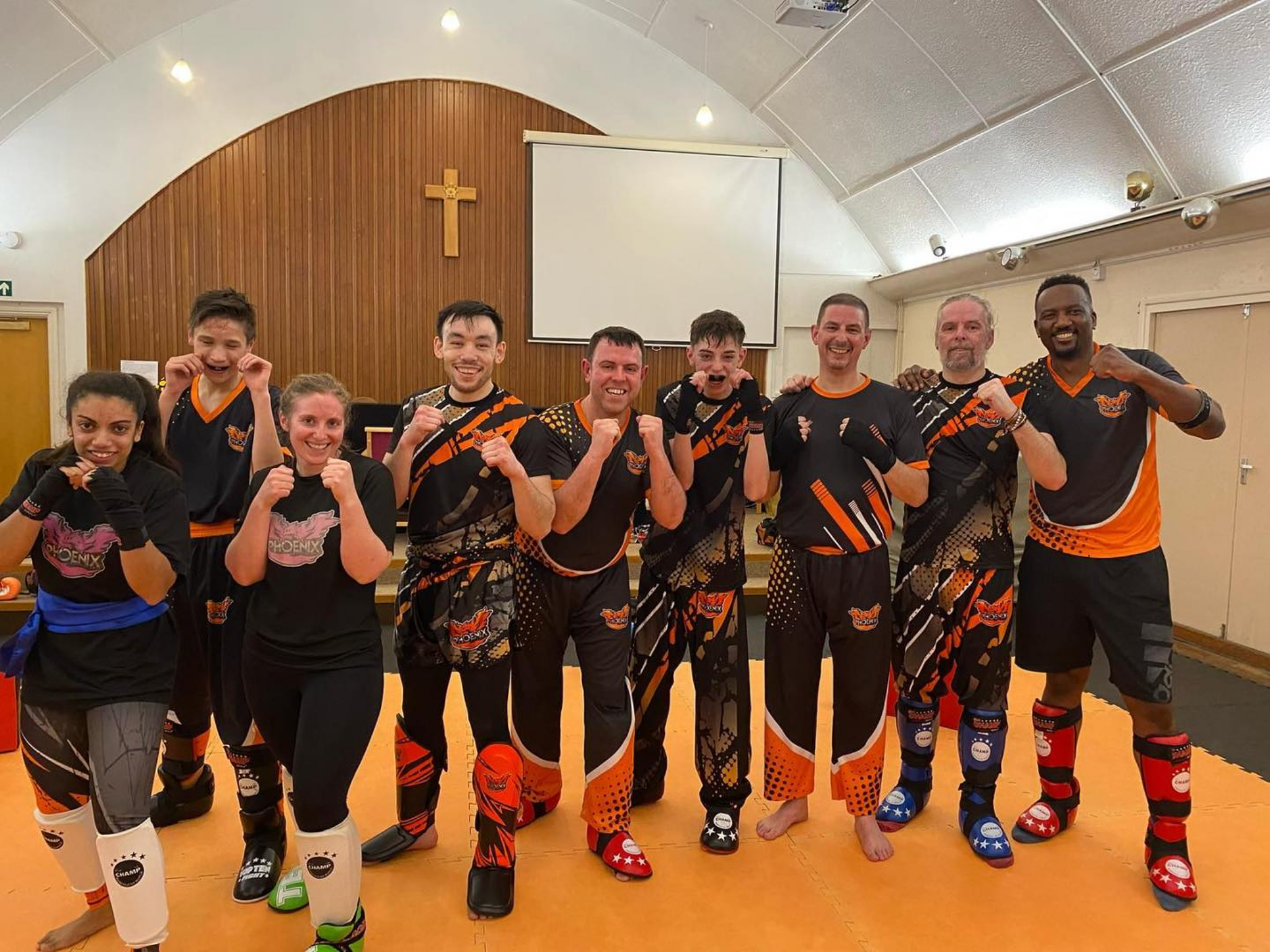 Teen & Adult class training with equipment and coaching