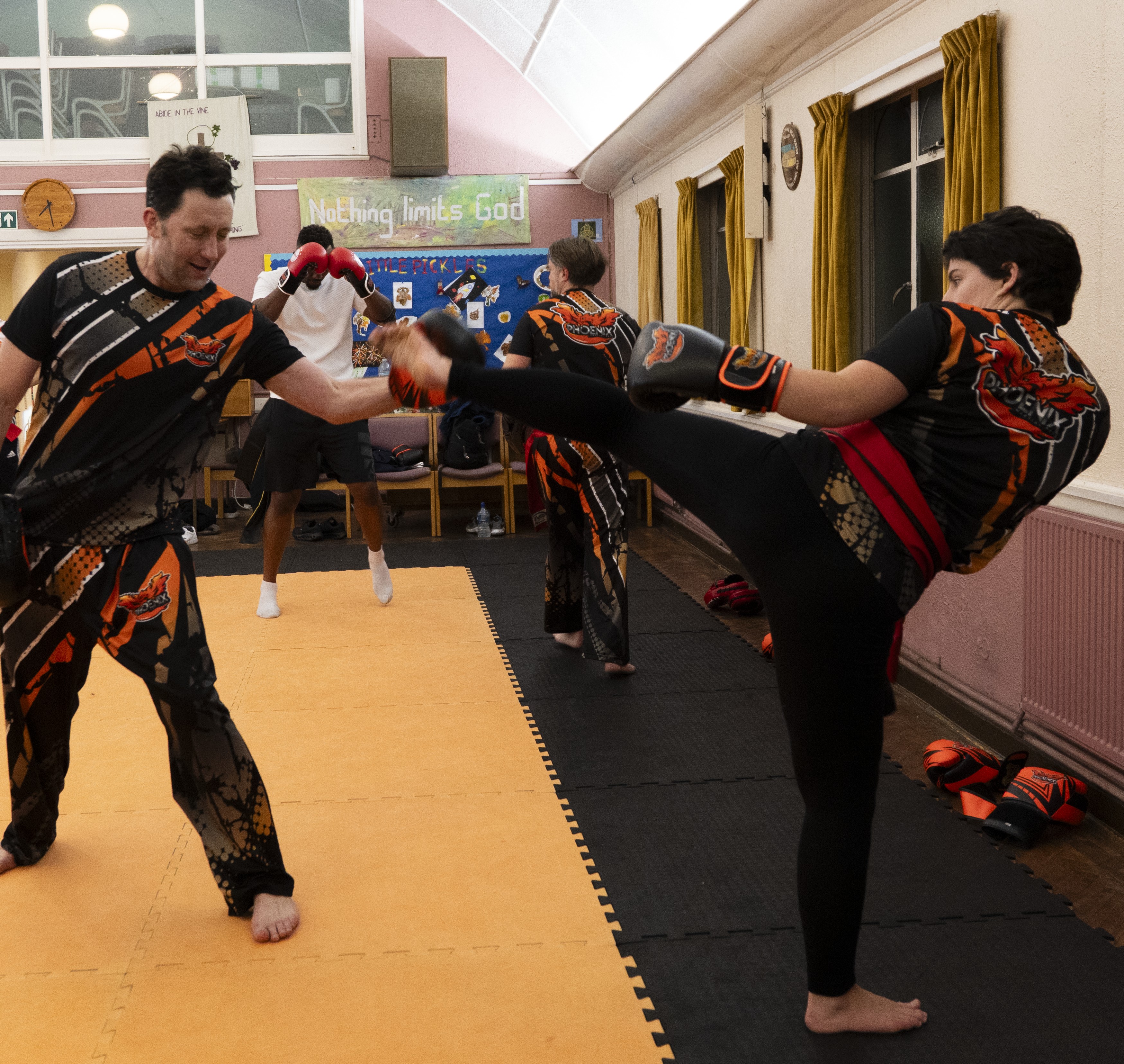 Students training at Phoenix Martial Arts Academy