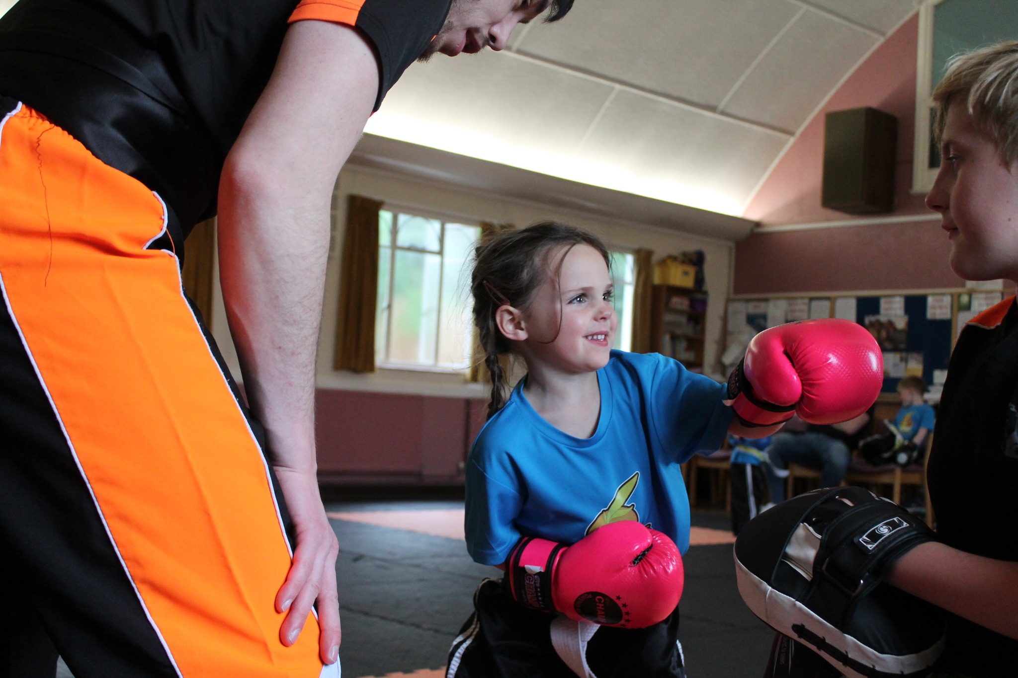 Kickboxing coaching at Phoenix Martial Arts Academy